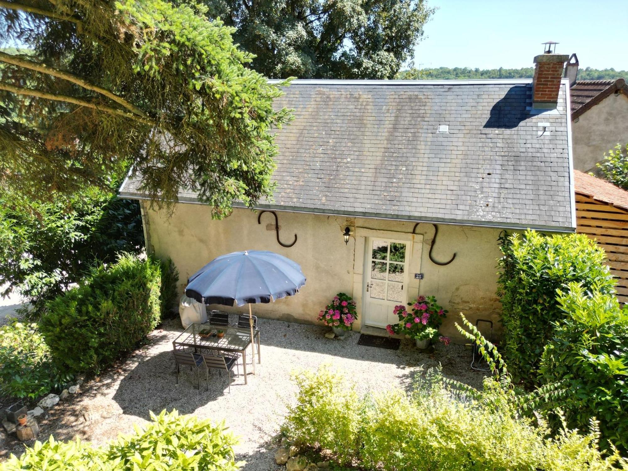 Charming Cottage In Chateau Les Roches Gardens Mont-Saint-Jean  Exterior photo